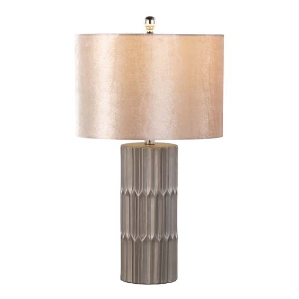 Metallic Brown and Champagne Tanya Table Lamp