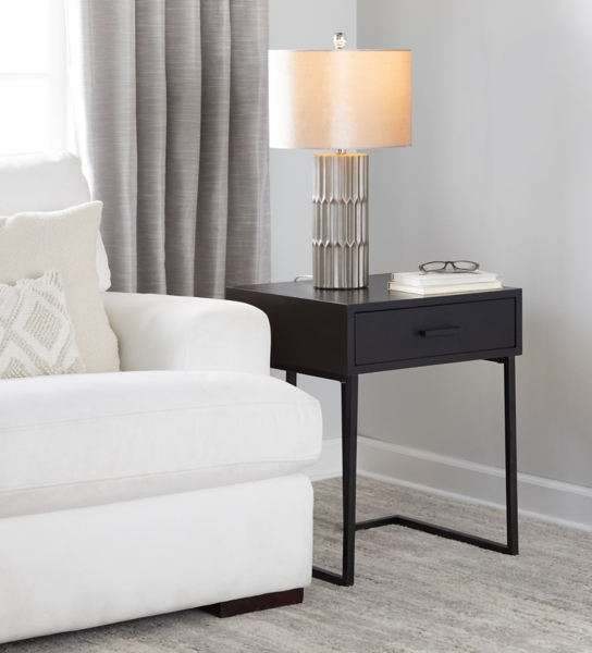 Metallic Brown and Champagne Tanya Table Lamp