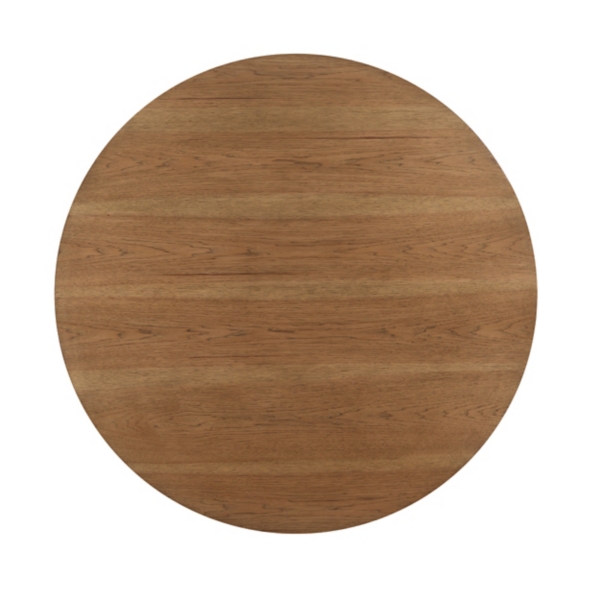 Olso Round Pecan Wood Dining Table