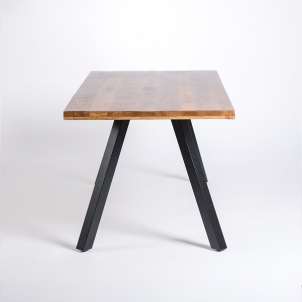 Glenn Natural Wood Rectangular Dining Table