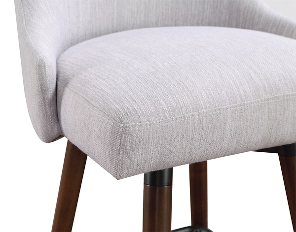 Fog Mid-Century Modern Swivel Counter Stool