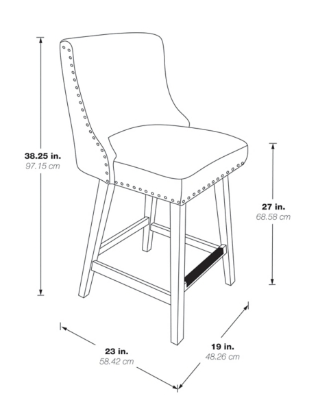 Wheat Greenfield Counter Stool