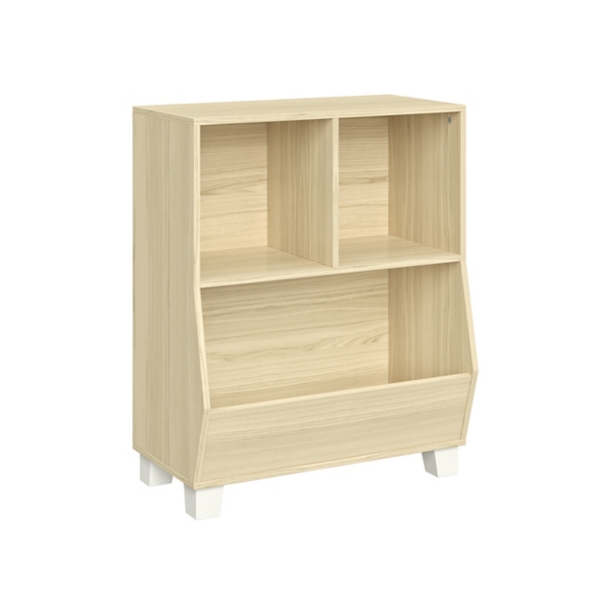 Natural Wood Cubby Cabinet
