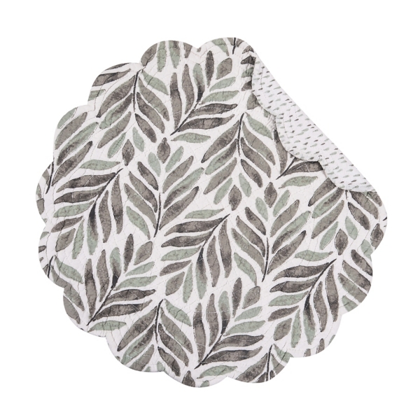 Blaire Botanical Round Placemats, Set of 6 Kirklands Home