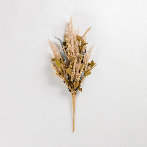 Foxtail and Seeded Berry Bush