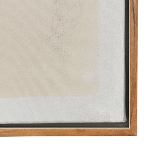 Windswept Bison Framed Canvas Art Print