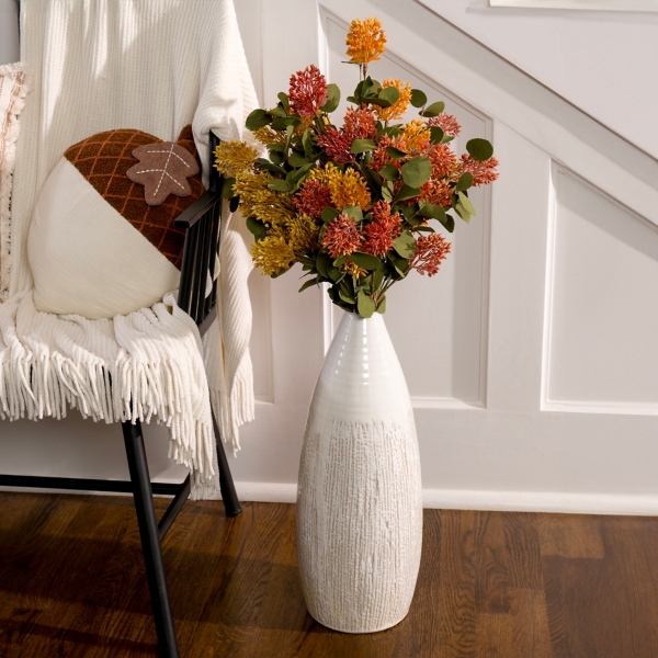 Cream Ceramic Luca Vase