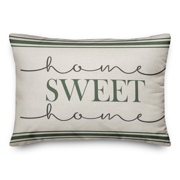 Home Sweet Home Indoor Outdoor Lumbar Pillow Kirklands Home