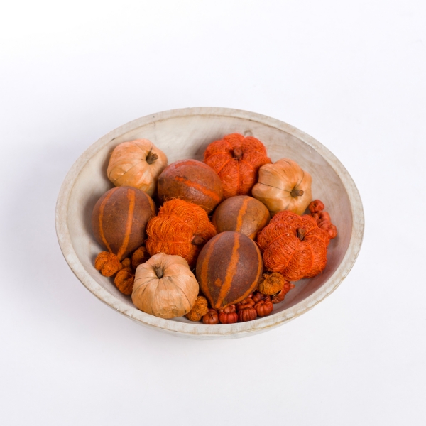Orange Harvest Gourds Bowl Filler Kirklands Home
