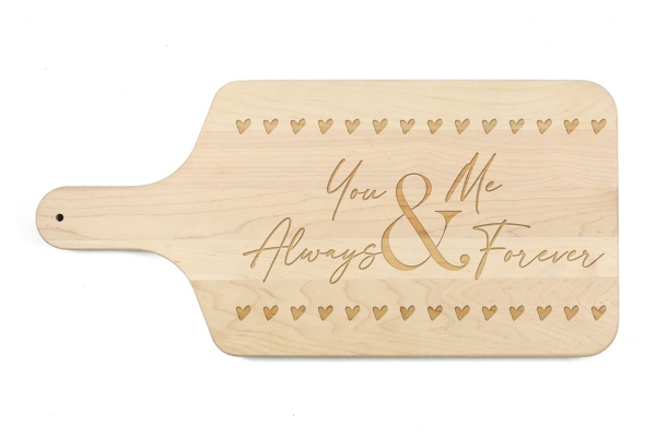 Always & Forever Maple Cutting Board