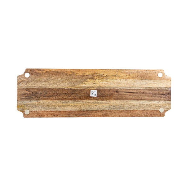 Kirklands Natural Mango Wood Pieced Serving Board Hamilton Place