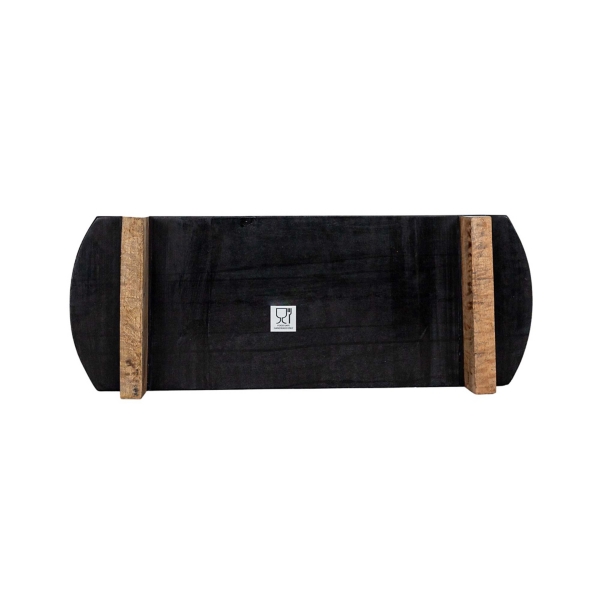 Black Marble and Mango Wood Serving Board