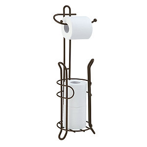 Gold & Black Bath Shelf Towel Rack Towel Hanger Paper Holder Toilet Brush  Holder