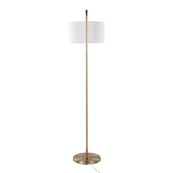 Gold Modern Arch Floor Lamp