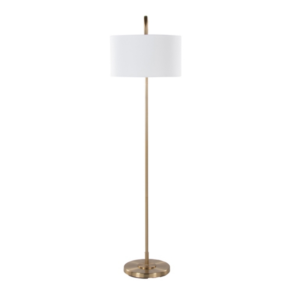 Gold Modern Arch Floor Lamp