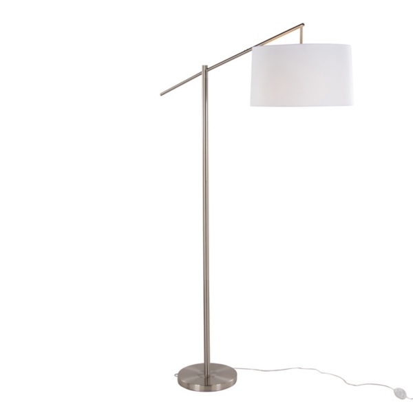 Brushed Nickel Cassie Floor Lamp