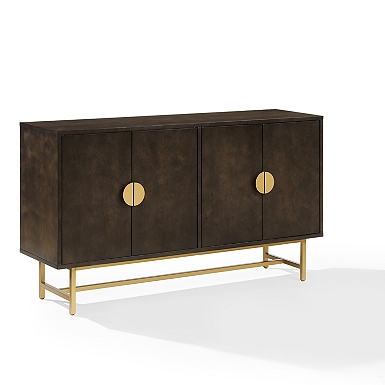 Gold metal deals sideboard