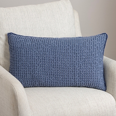 Blue Deconstructed Chevron Accent Pillow Kirklands Home