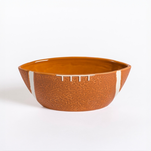 Ceramic Football Dip Bowl | Kirklands Home