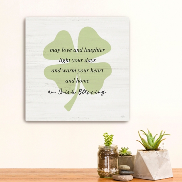 Irish Blessing Canvas Art Print, 20x20 in.