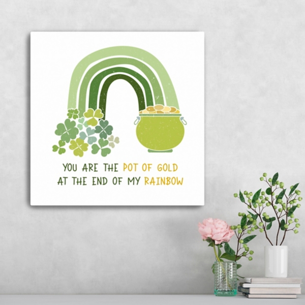 You Are the Pot of Gold Canvas Art Print