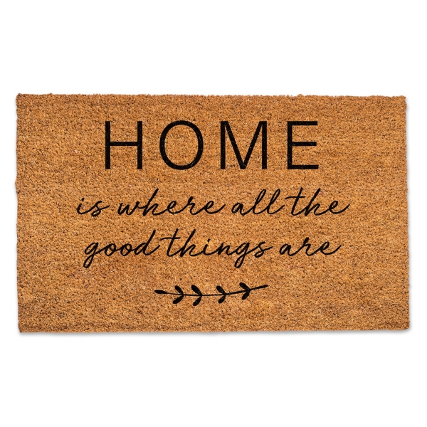 Home is Where Good Things Are Doormat