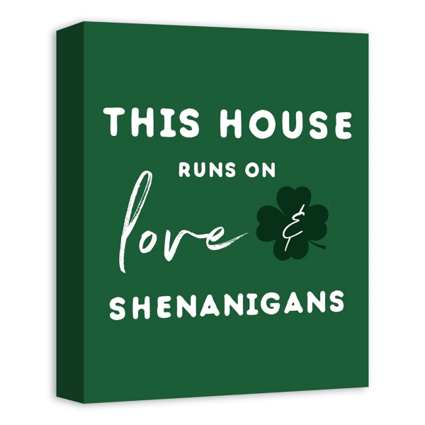 Love & Shenanigans Canvas Art Print