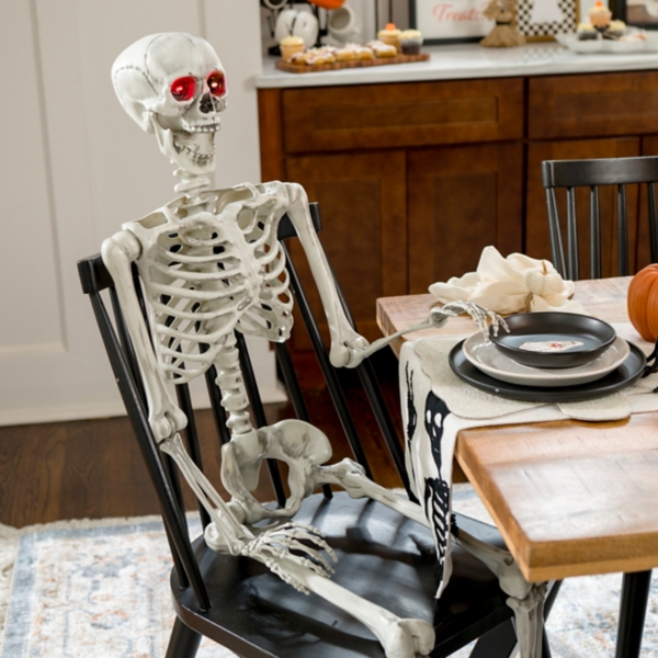 LED Life Size Skeleton, 5 ft.