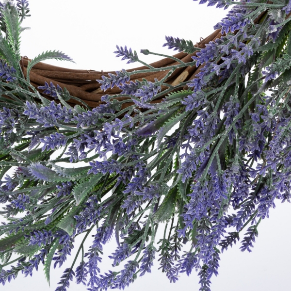 Dried Lavender Stems Wreath