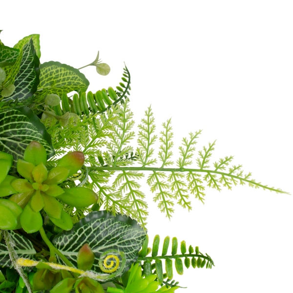 Green Fern Foliage Wreath