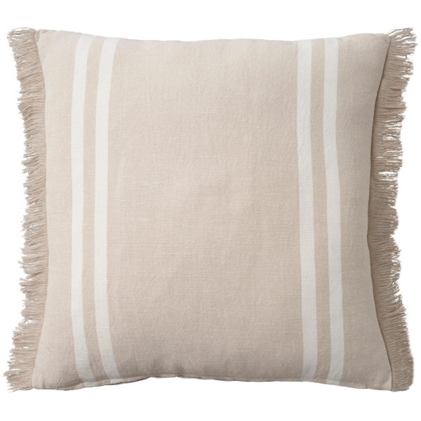Beige Striped Linen Throw Pillow Kirklands Home