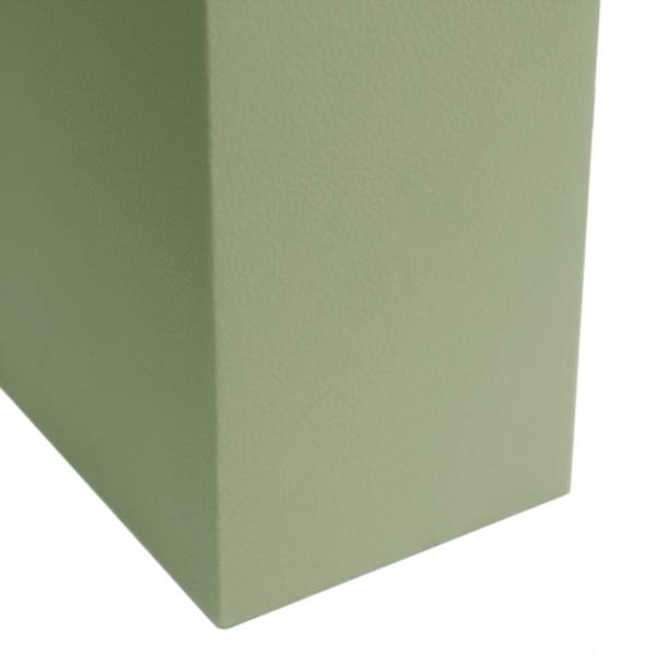 Sage Green Leather Table Lamp