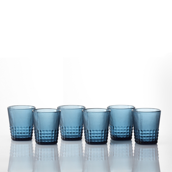 Fortessa Cornflower Malcolm Short Glasses, Set of