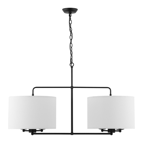Black Modern Cluster Chandelier