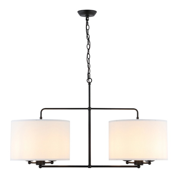 Black Modern Cluster Chandelier