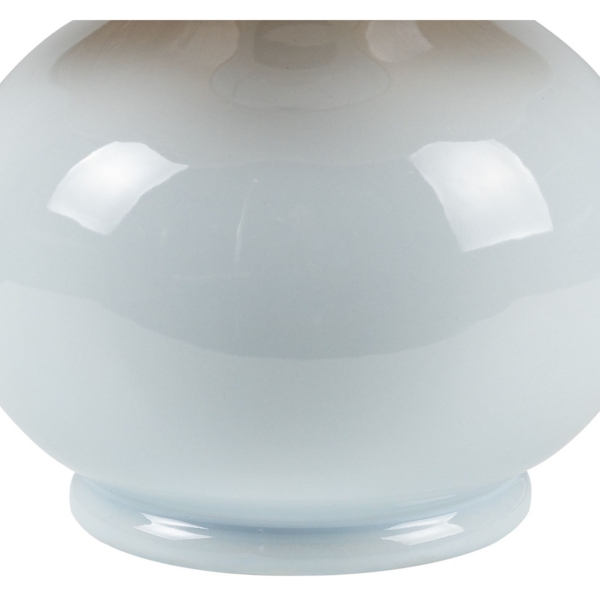 Stella Light Blue Diminuta Woven Shade Table Lamp