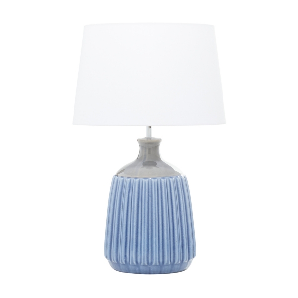 Blue Ceramic Breeze Table Lamp