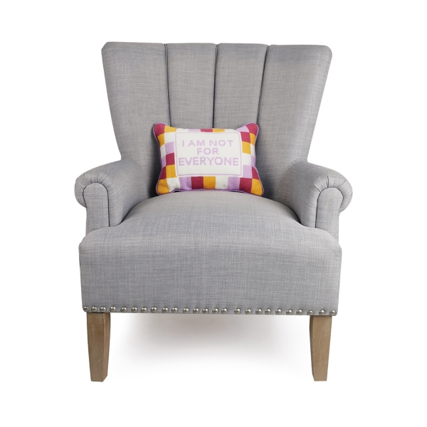 I Am Not For Everyone Needlepoint Throw Pillow