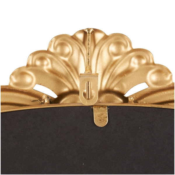 Gold Arched Baroque Mirror