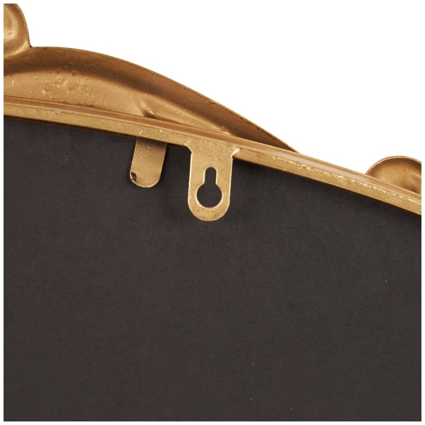 Gold Arched Baroque Mirror