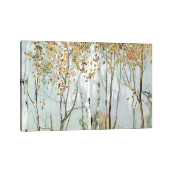 Birch in the Fog II Canvas Art Print Kirklands Home