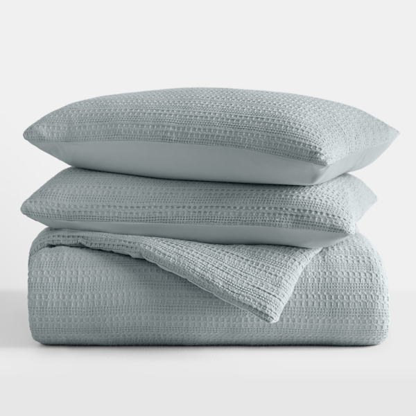 Waffle Ultra-Soft 3-pc. Twin Comforter Set