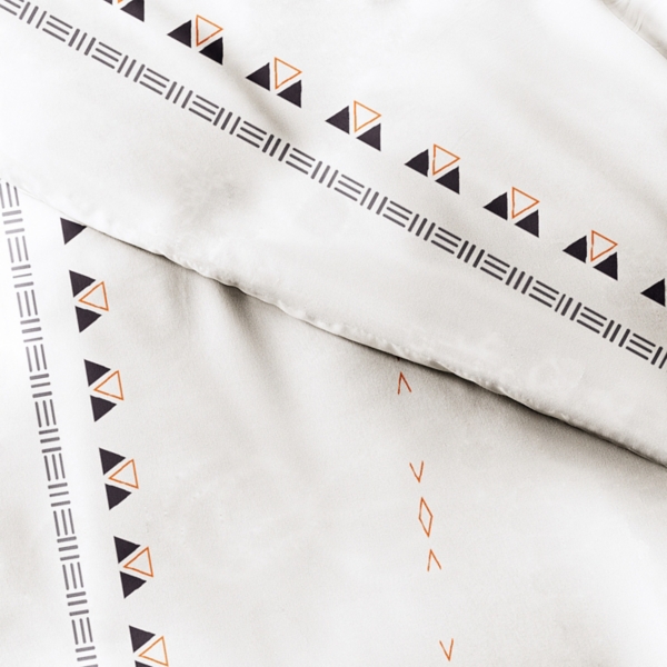 Bohemian Stripe 2-pc. Twin Duvet Cover Set