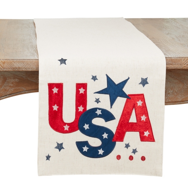 USA 4th of July Table Runner Kirklands Home