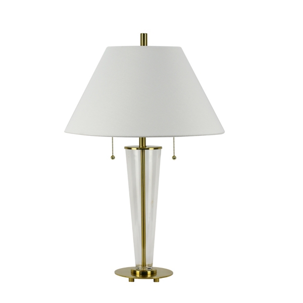 Clear Crystal Art Deco Table Lamp Kirklands Home