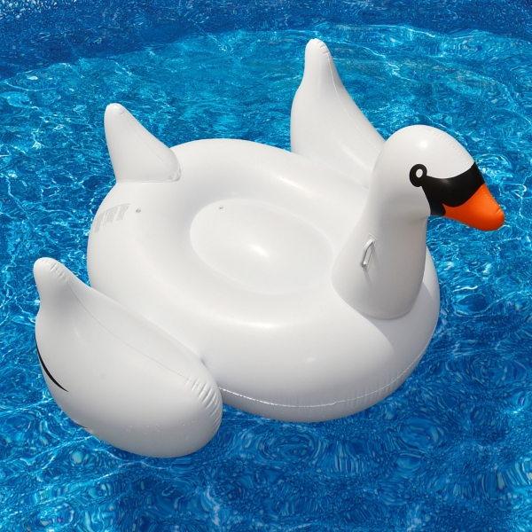 Giant Swan Inflatable Pool Float
