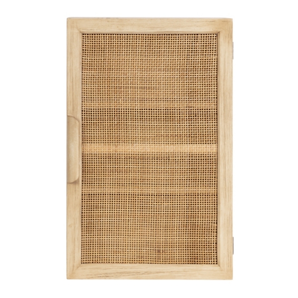 Natural Rattan Wall Cabinet