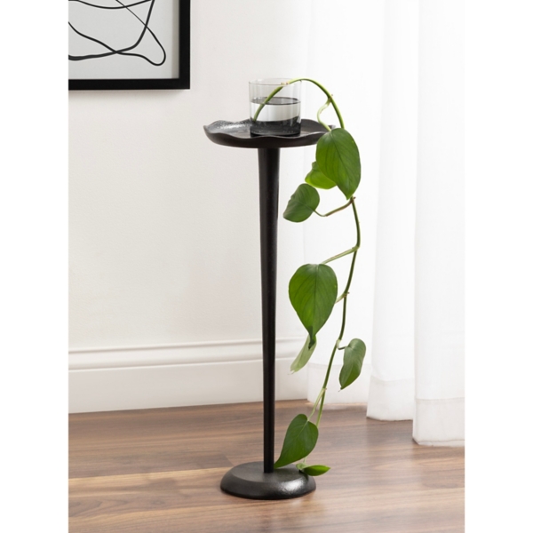 Black Metal Alicia Accent Table