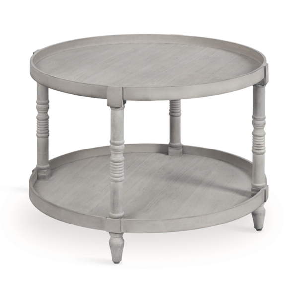 Round Gray Bellport Coffee Table Kirklands Home