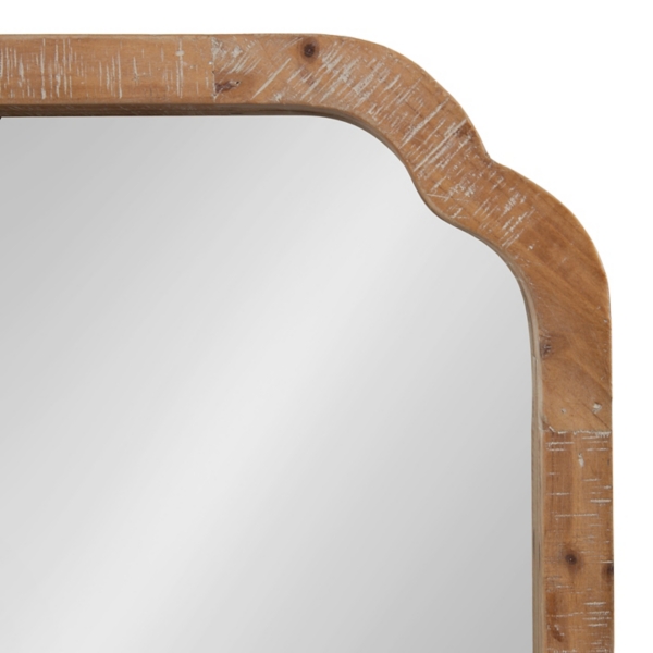 Natural Wood Marston Wall Mirror
